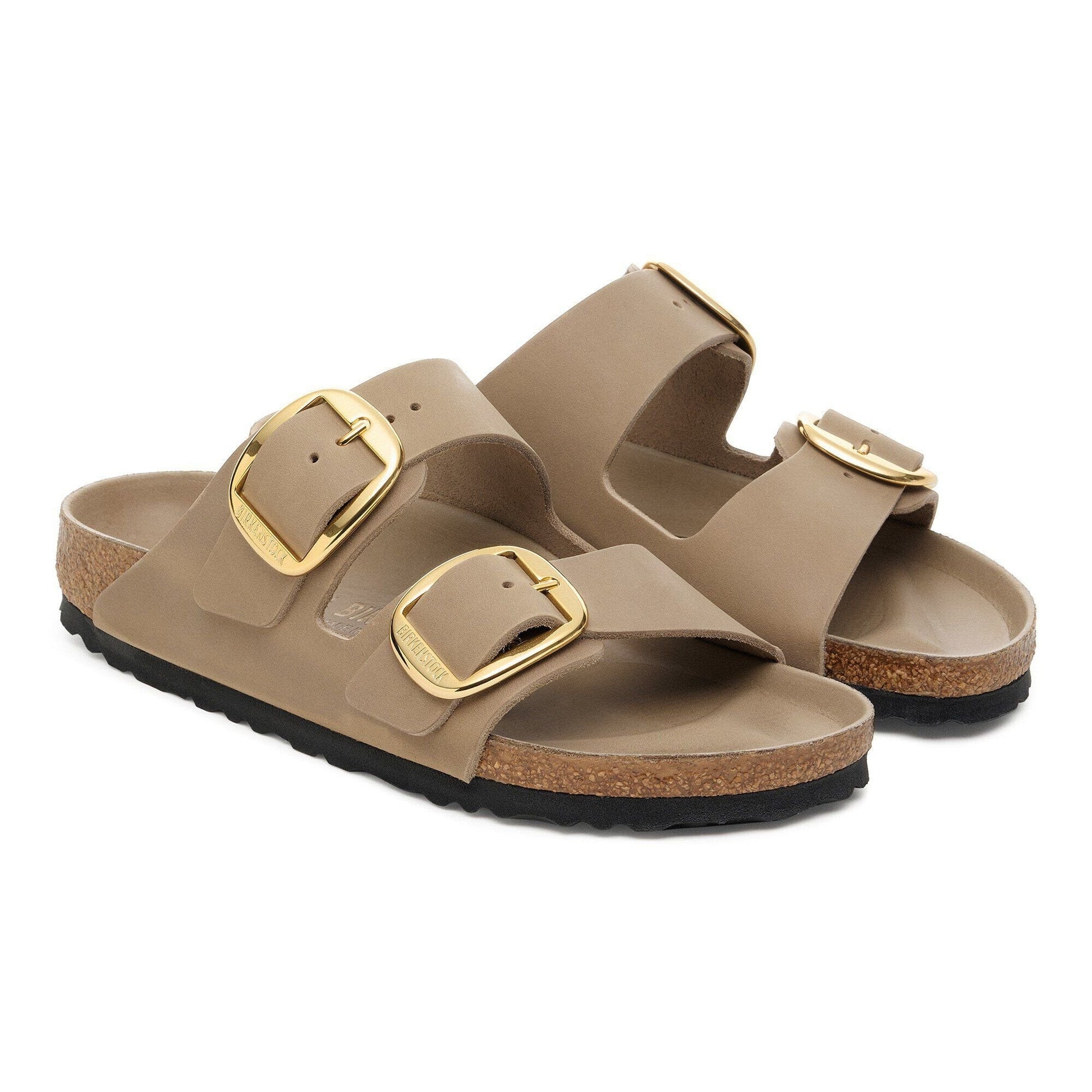 Arizona Big Buckle | Oiled Leather | Tobacco Brown - sandals - Birkenstock