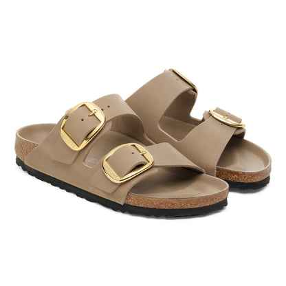 Arizona Big Buckle | Oiled Leather | Tobacco Brown - sandals - Birkenstock