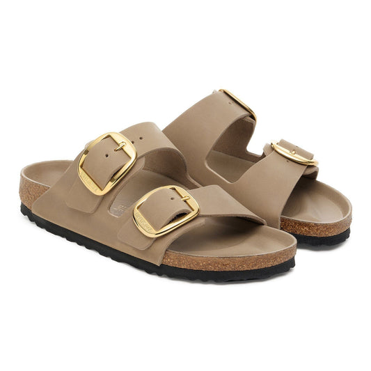 Arizona Big Buckle | Oiled Leather | Tobacco Brown - sandals - Birkenstock