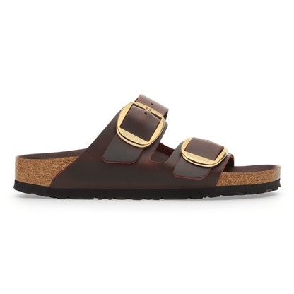 Arizona Big Buckle | Oiled Leather | Zinfandel - Sandals - Birkenstock