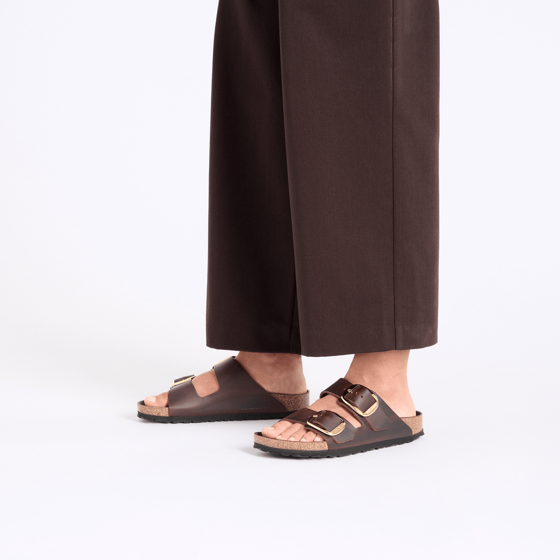 Arizona Big Buckle | Oiled Leather | Zinfandel - Sandals - Birkenstock