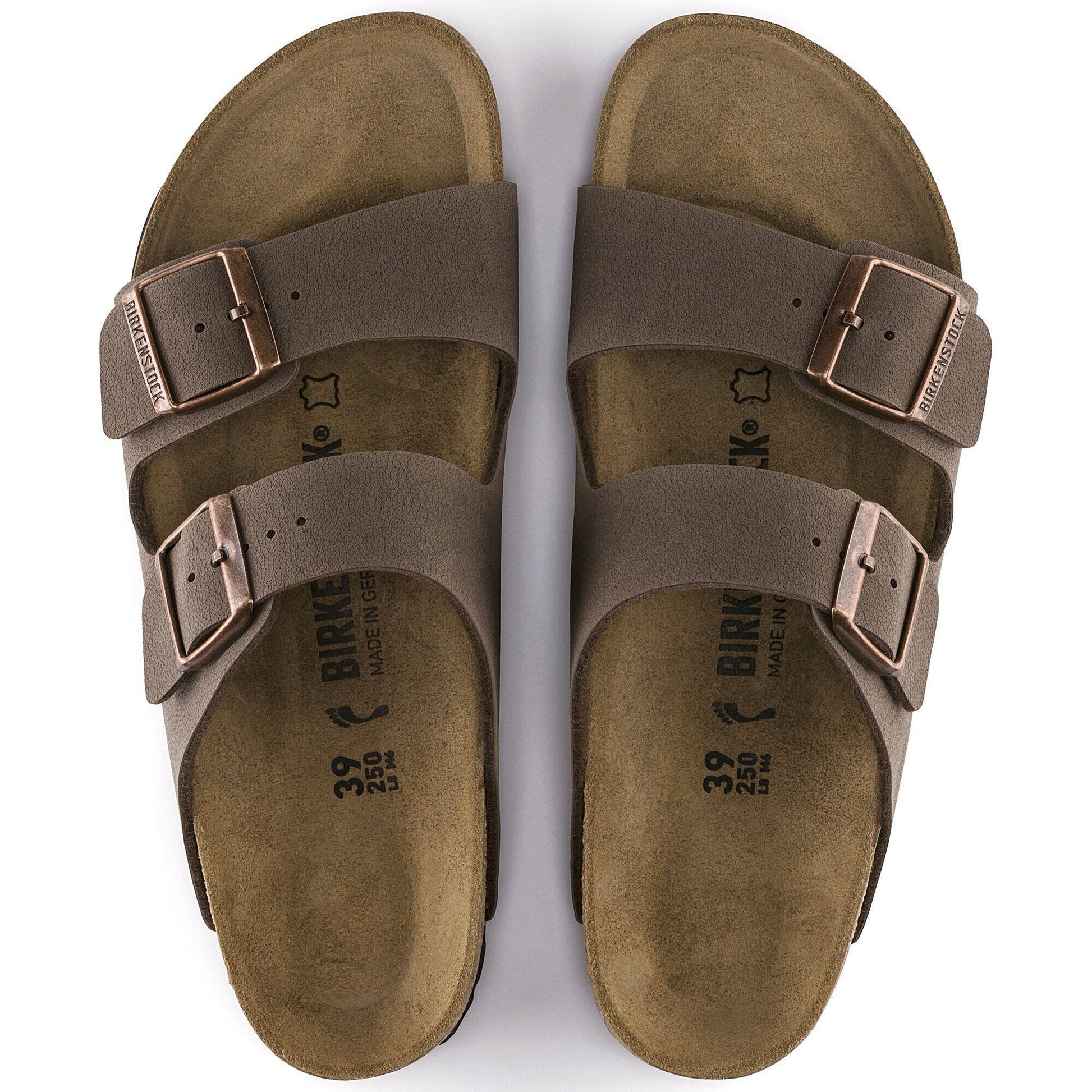 Arizona | Birkibuc | Mocha - sandals - Birkenstock