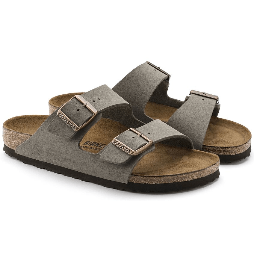 Arizona | Birkibuc | Stone - Sandals - Birkenstock