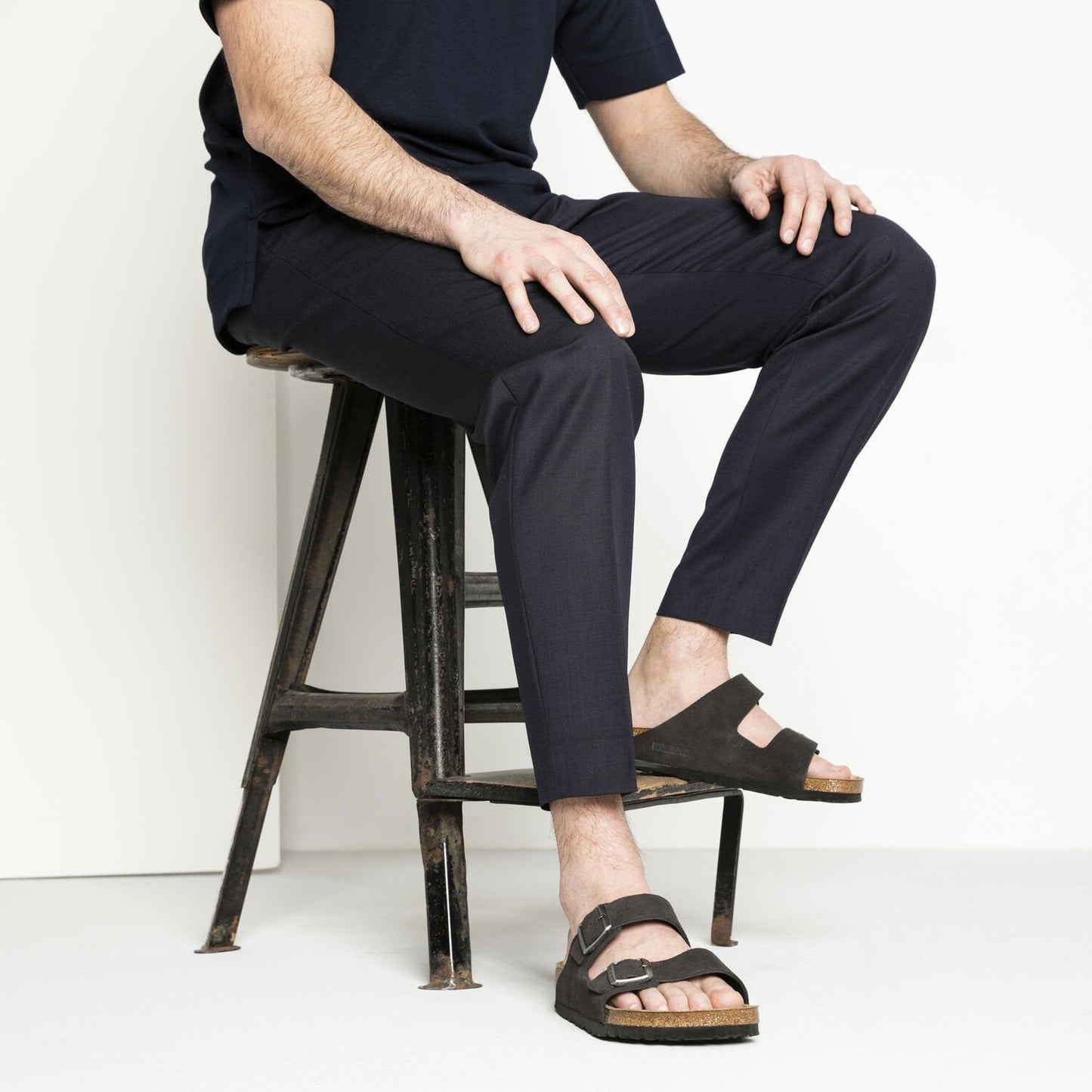 Arizona | Birkibuc | Stone - Sandals - Birkenstock