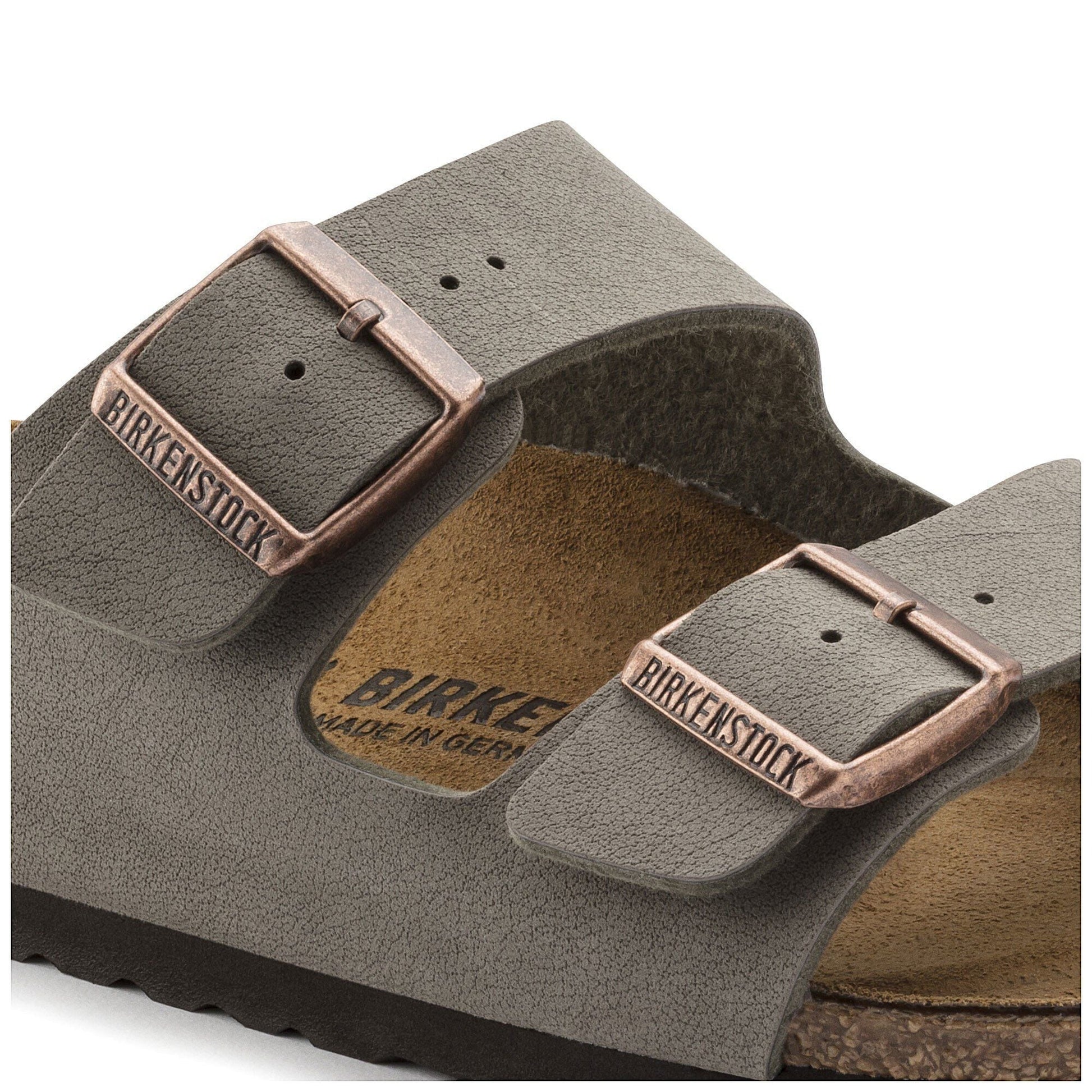 Arizona | Birkibuc | Stone - sandals - Birkenstock
