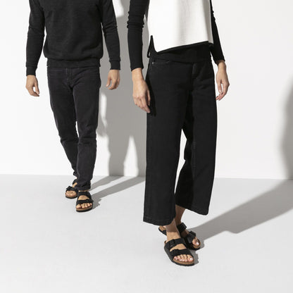 Arizona | Birko - Flor | Black - sandals - Birkenstock