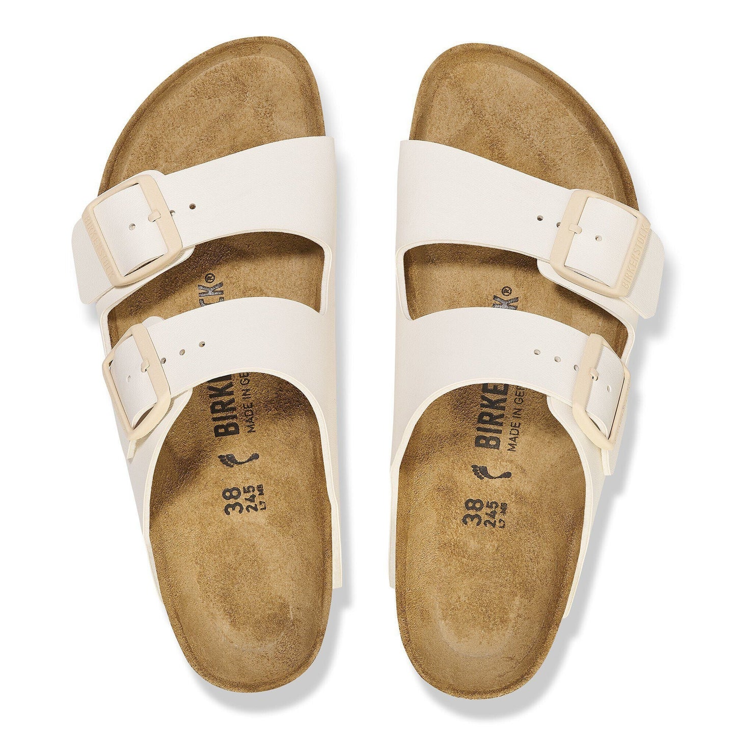 Arizona | Birko - Flor | Eggshell - sandals - Birkenstock