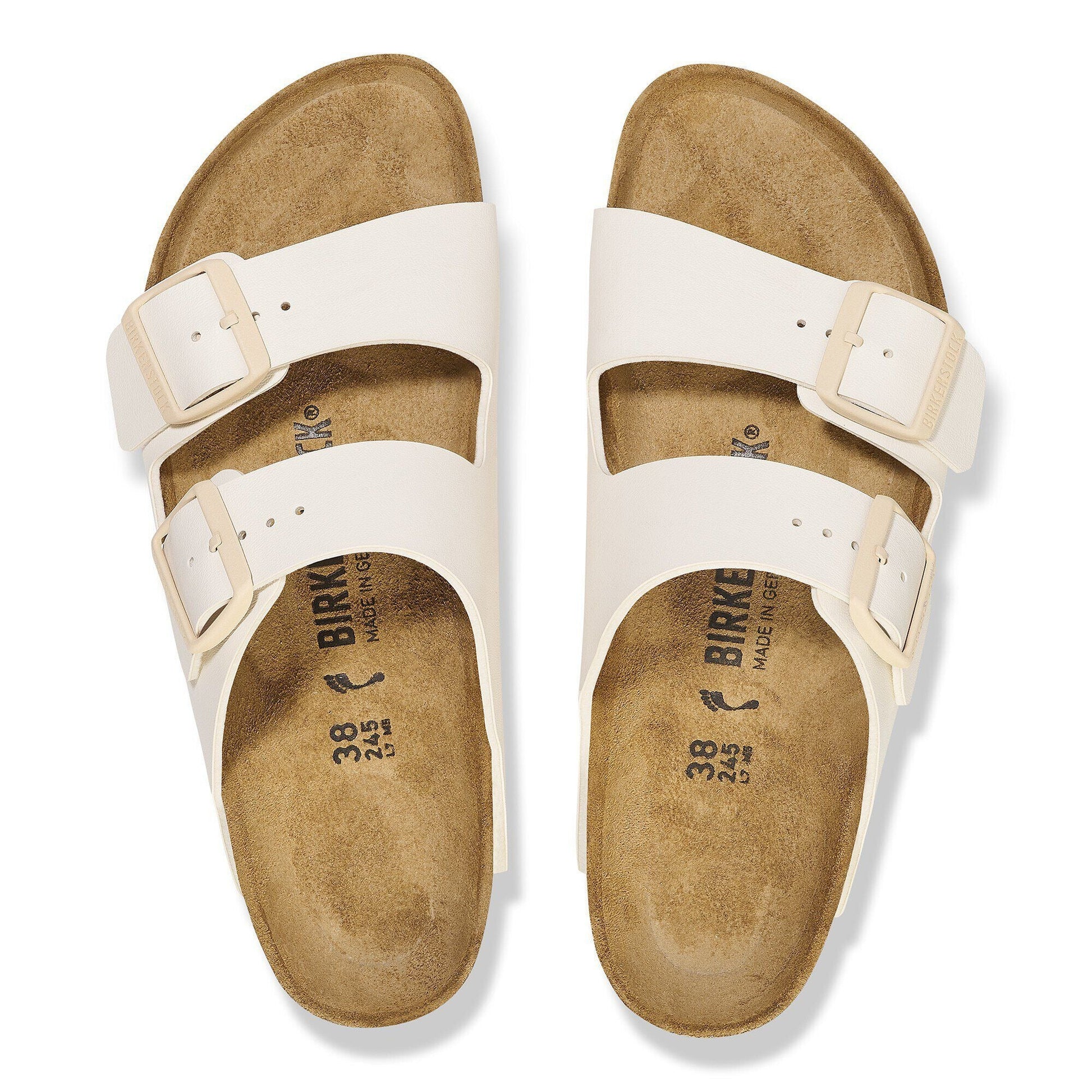 Arizona | Birko - Flor | Eggshell - sandals - Birkenstock