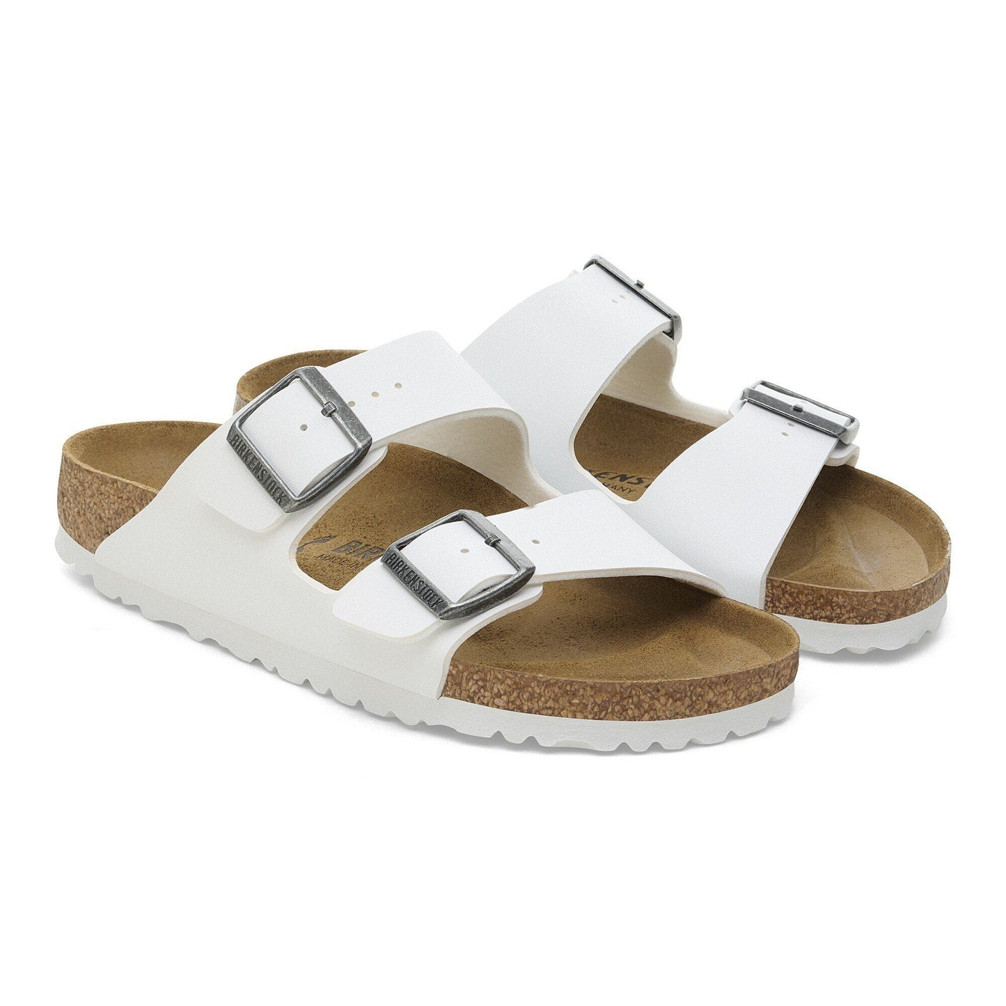 Arizona | Birko - Flor | White - sandals - Birkenstock