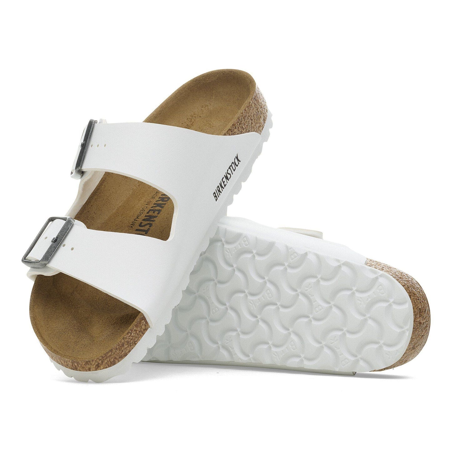 Arizona | Birko - Flor | White - sandals - Birkenstock