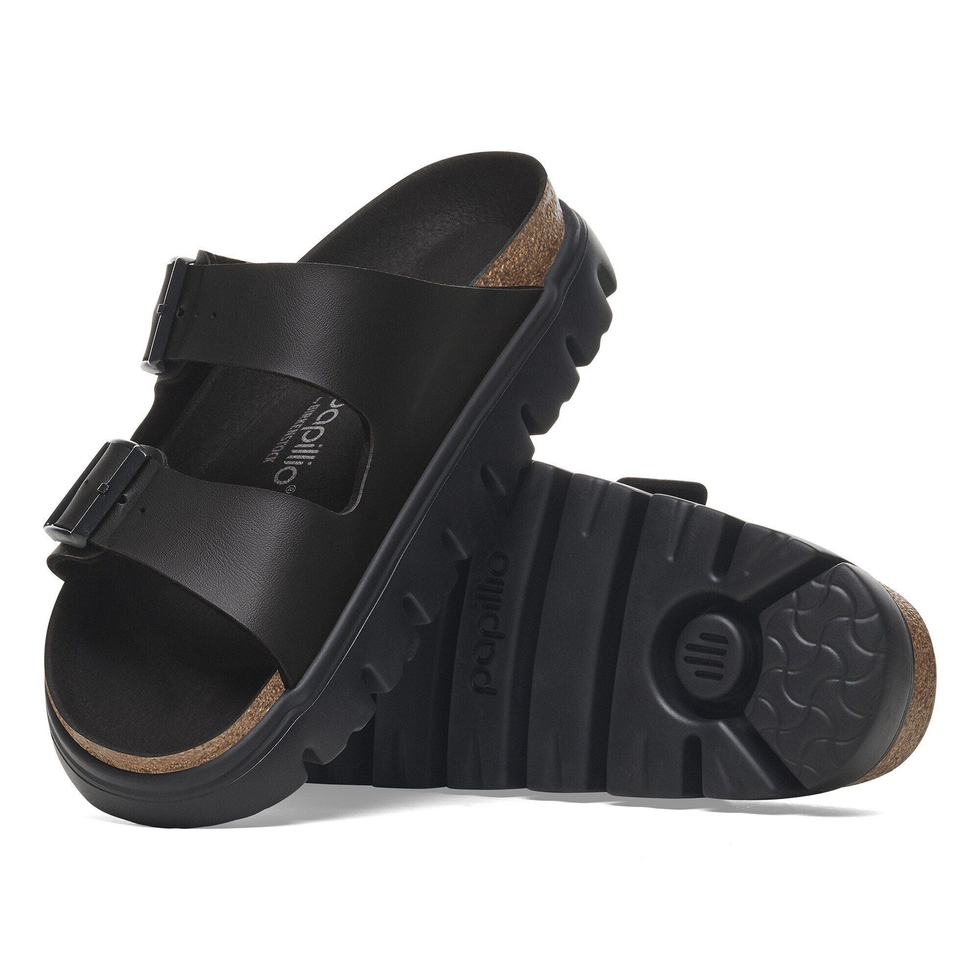 Arizona Chunky | Birko - Flor | Black/Black - sandals - Birkenstock
