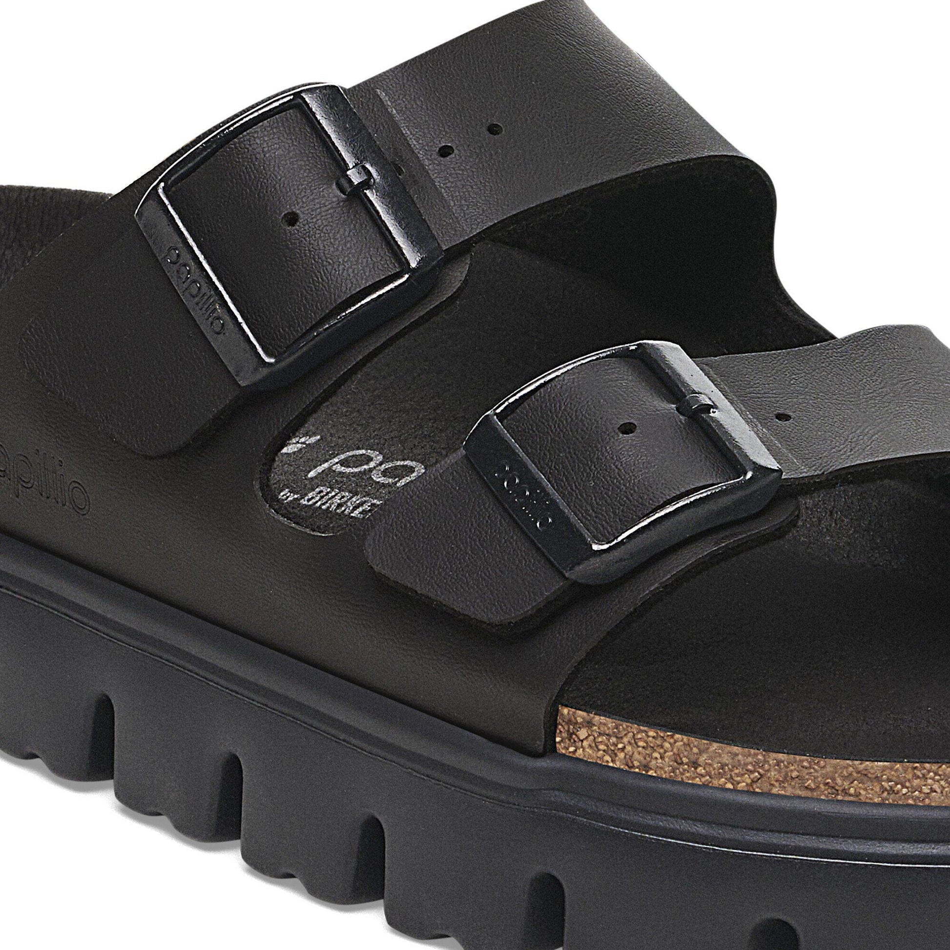 Arizona Chunky | Birko - Flor | Black/Black - sandals - Birkenstock