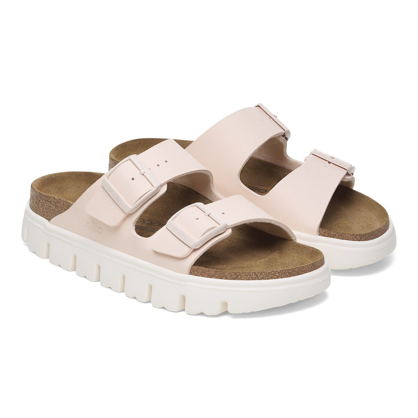 Arizona Chunky | Birko - Flor | Light Rose - sandals - Birkenstock