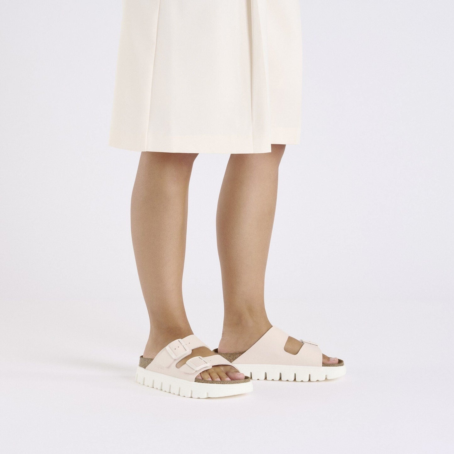 Arizona Chunky | Birko - Flor | Light Rose - sandals - Birkenstock