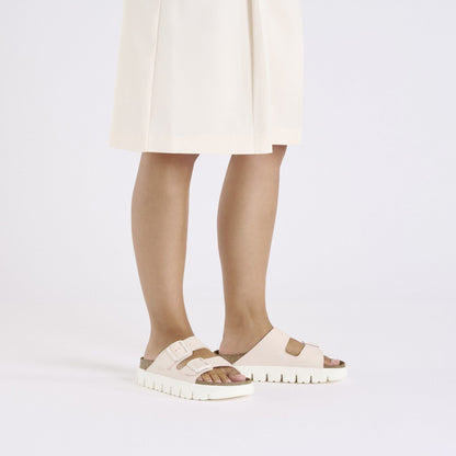 Arizona Chunky | Birko - Flor | Light Rose - sandals - Birkenstock
