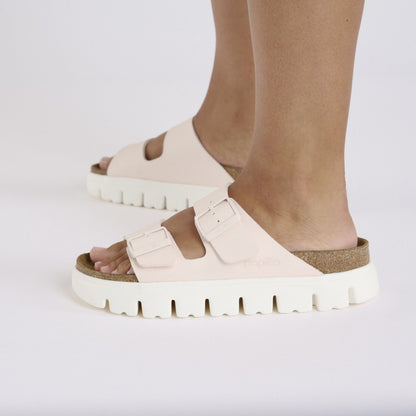 Arizona Chunky | Birko - Flor | Light Rose - sandals - Birkenstock