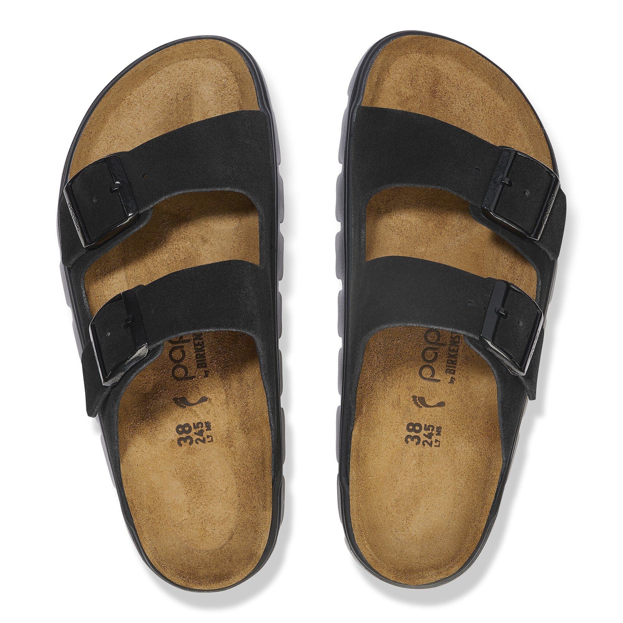 BIRKENSTOCK ブラック サイズ41 Arizona Chunky | Suede | Black/Black – Birkenstock Midtown