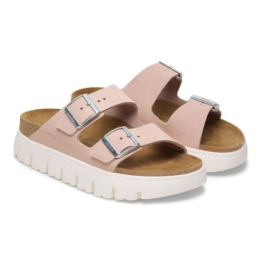 Arizona Chunky | Suede | Light Rose - Sandals - Birkenstock