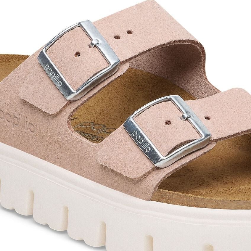 Arizona Chunky | Suede | Light Rose - Sandals - Birkenstock