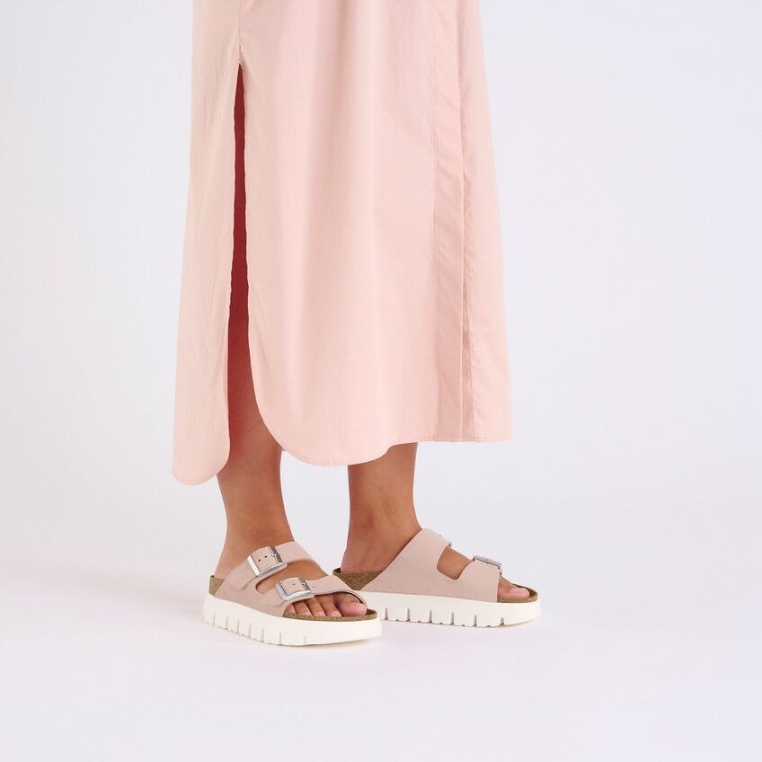 Arizona Chunky | Suede | Light Rose - Sandals - Birkenstock