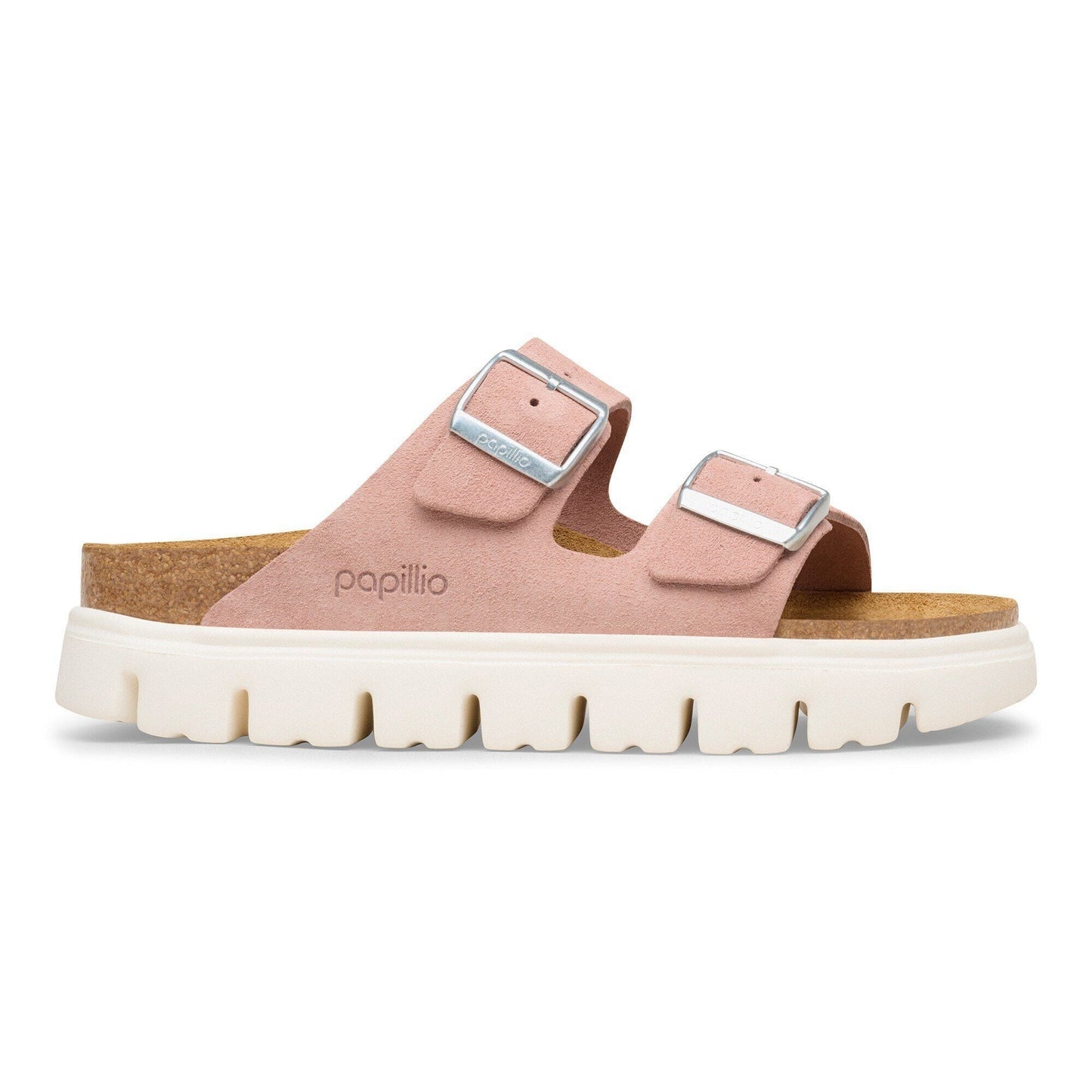 Arizona Chunky | Suede | Pink Clay - sandals - Birkenstock