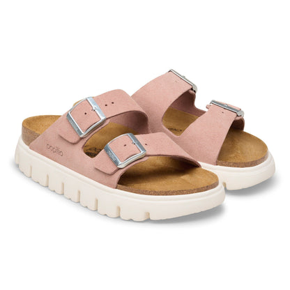 Arizona Chunky | Suede | Pink Clay - sandals - Birkenstock