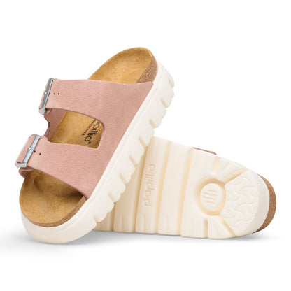 Arizona Chunky | Suede | Pink Clay - sandals - Birkenstock