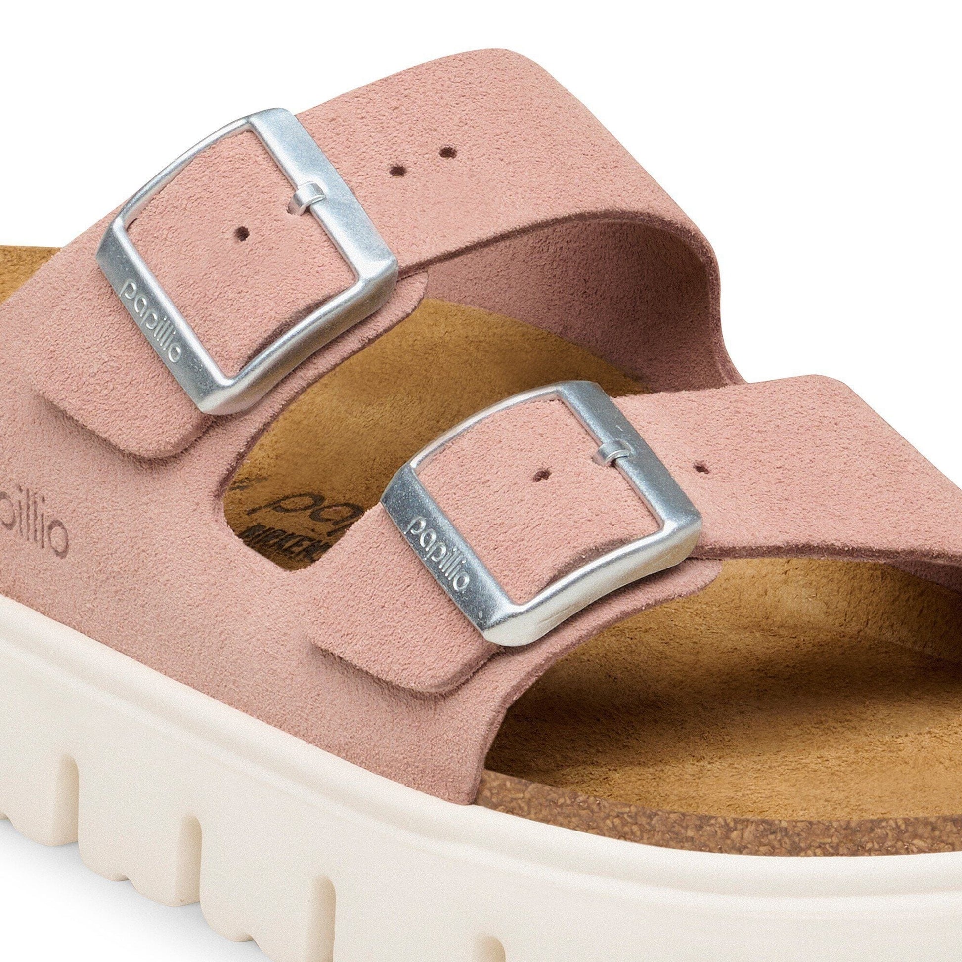 Arizona Chunky | Suede | Pink Clay - sandals - Birkenstock