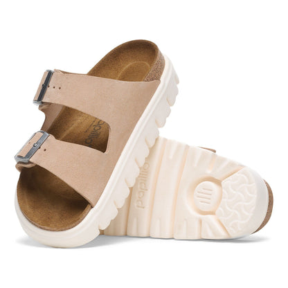 Arizona Chunky | Suede | Warm Sand - sandals - Birkenstock