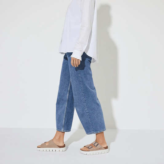 Arizona Chunky | Suede | Warm Sand - Sandals - Birkenstock