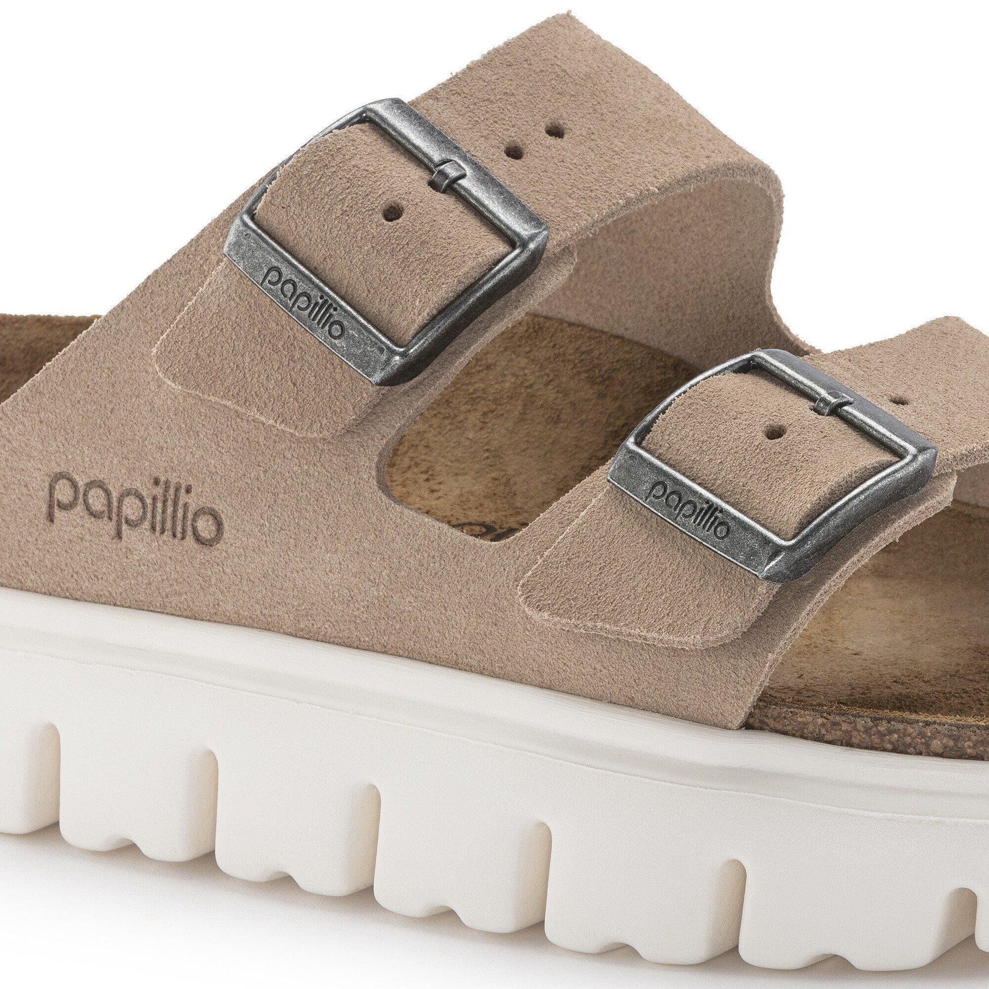 Arizona Chunky | Suede | Warm Sand - sandals - Birkenstock