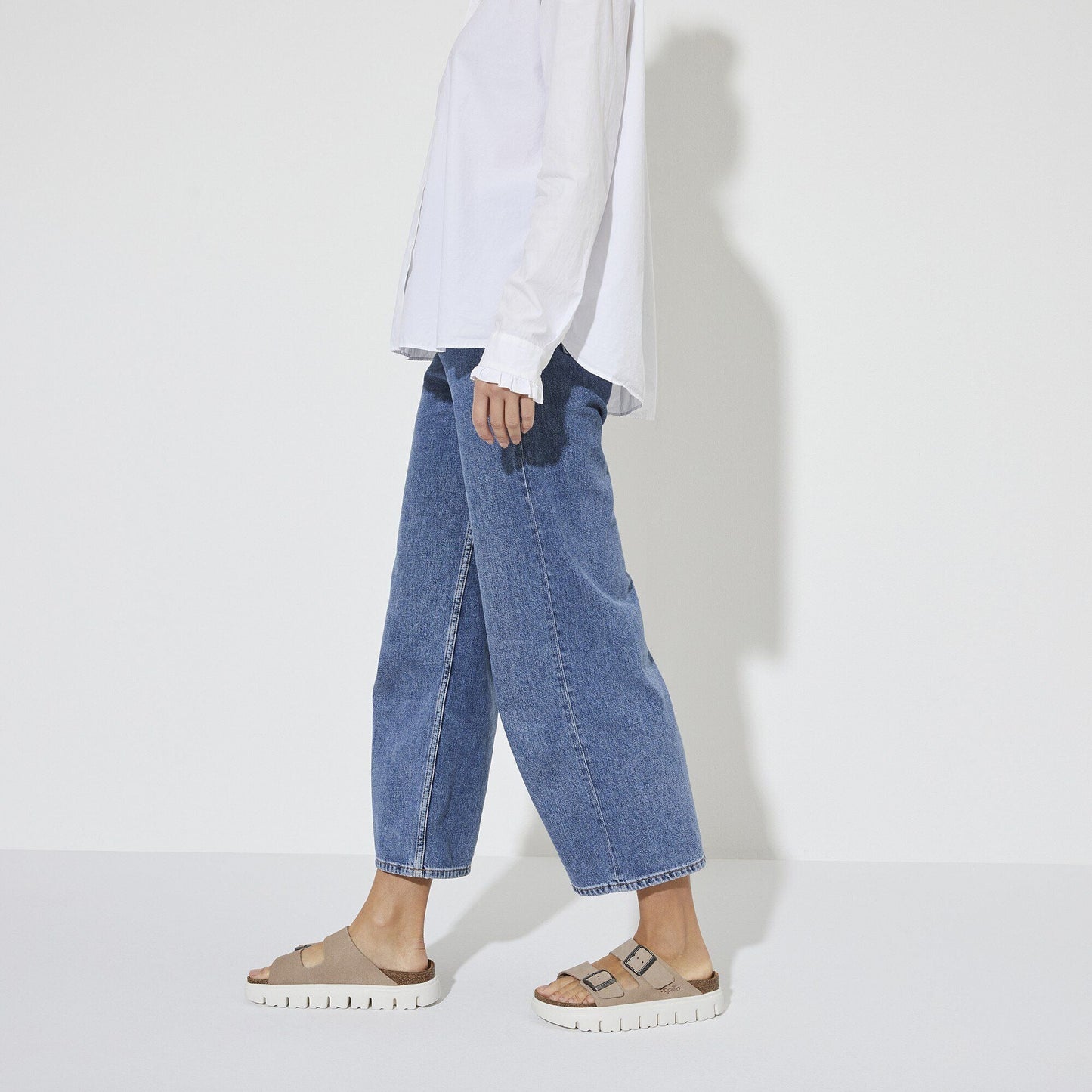 Arizona Chunky | Suede | Warm Sand - sandals - Birkenstock