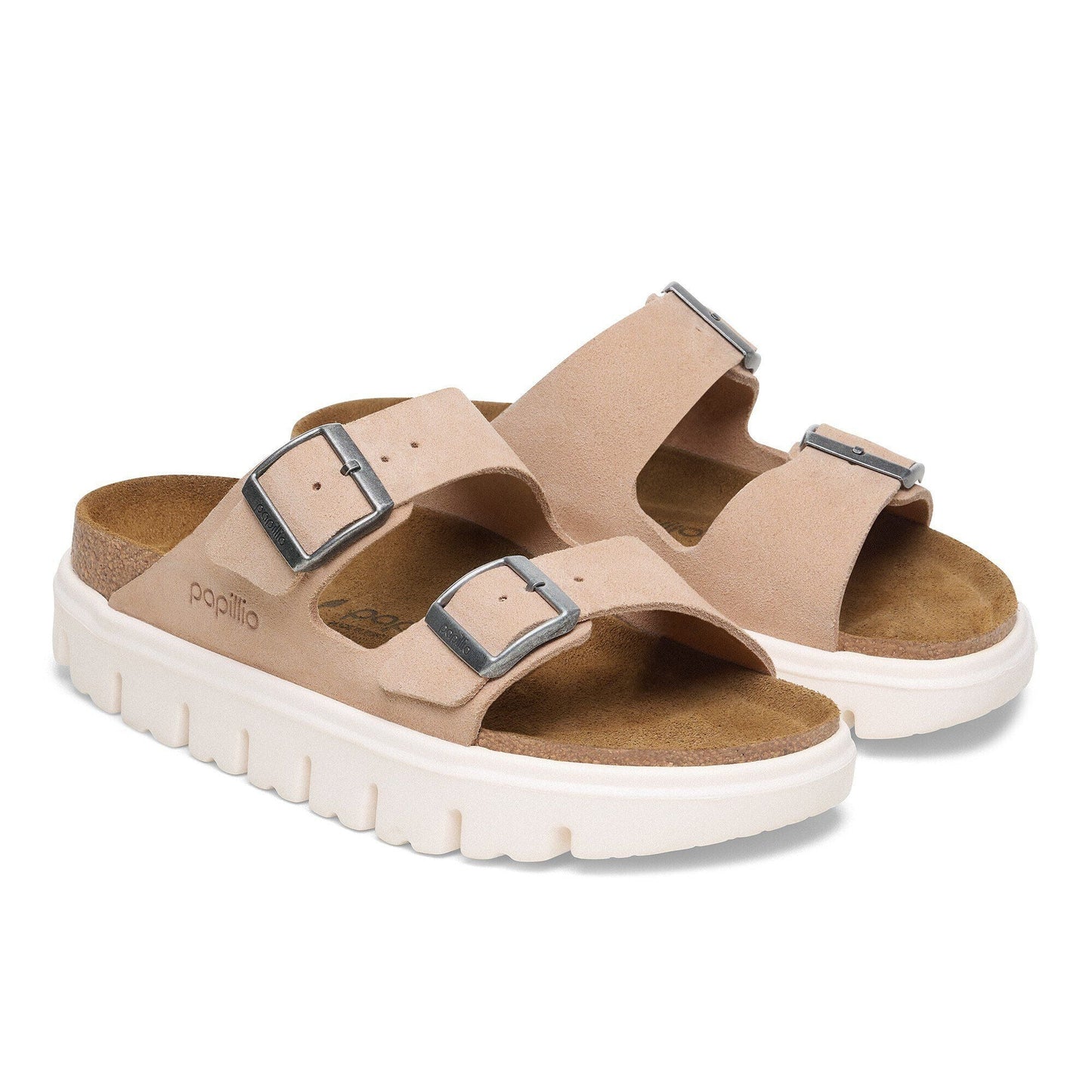 Arizona Chunky | Suede | Warm Sand - sandals - Birkenstock
