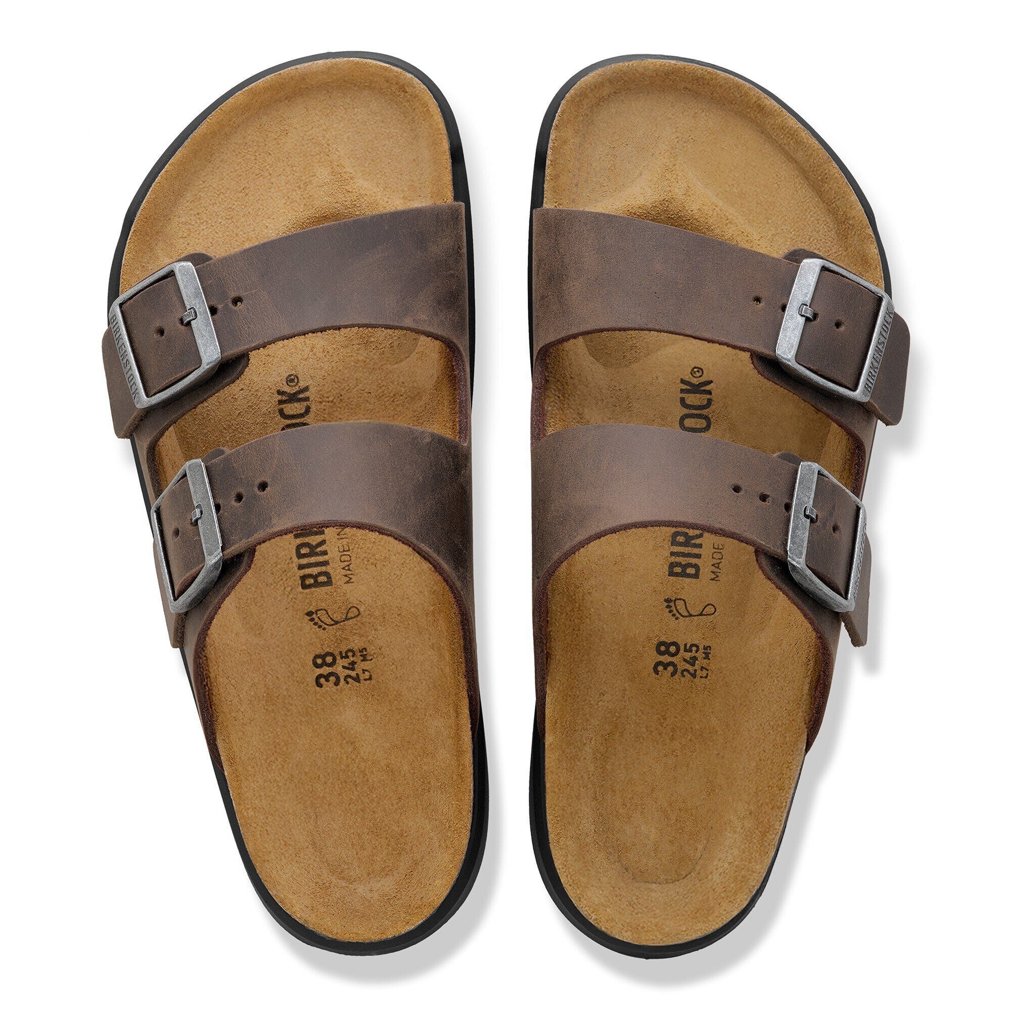 Arizona Crosstown | Oiled Leather | Habana – Birkenstock Midtown