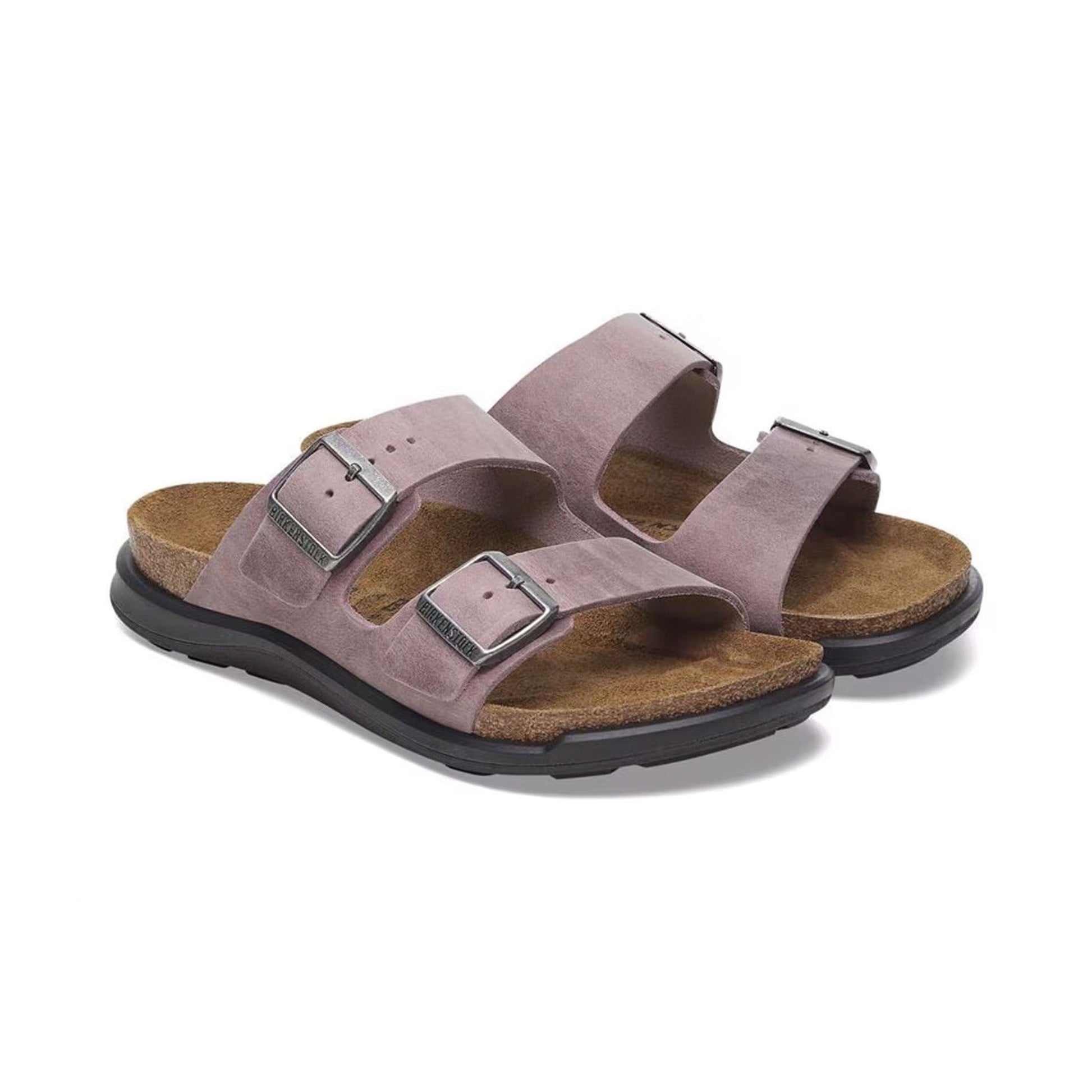 Arizona Crosstown | Oiled Leather | Lavender - sandals - Birkenstock