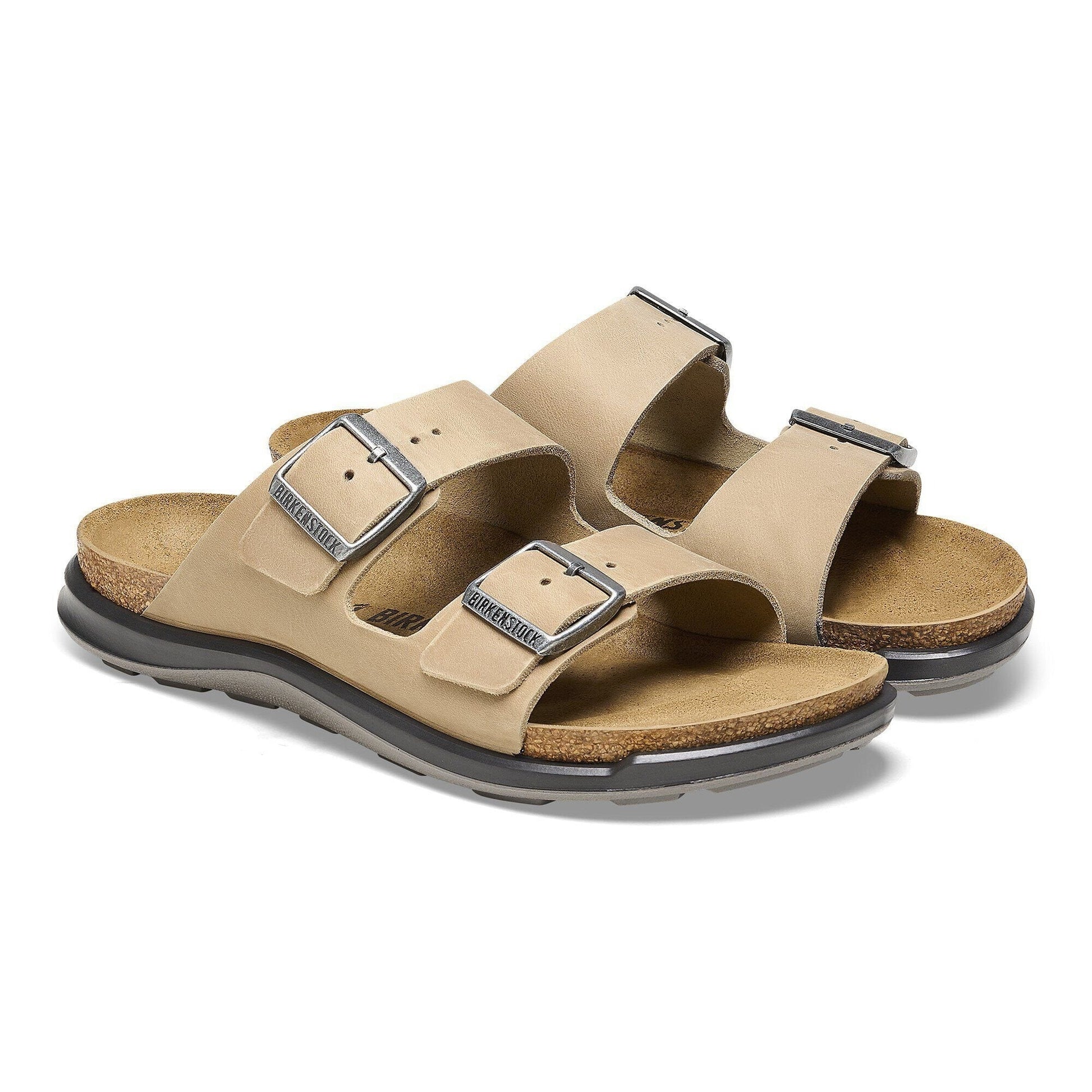 Arizona Crosstown | Oiled Leather | Tobacco Brown - sandals - Birkenstock