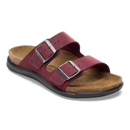 Arizona Crosstown | Oiled Leather | Zinfandel - sandals - Birkenstock