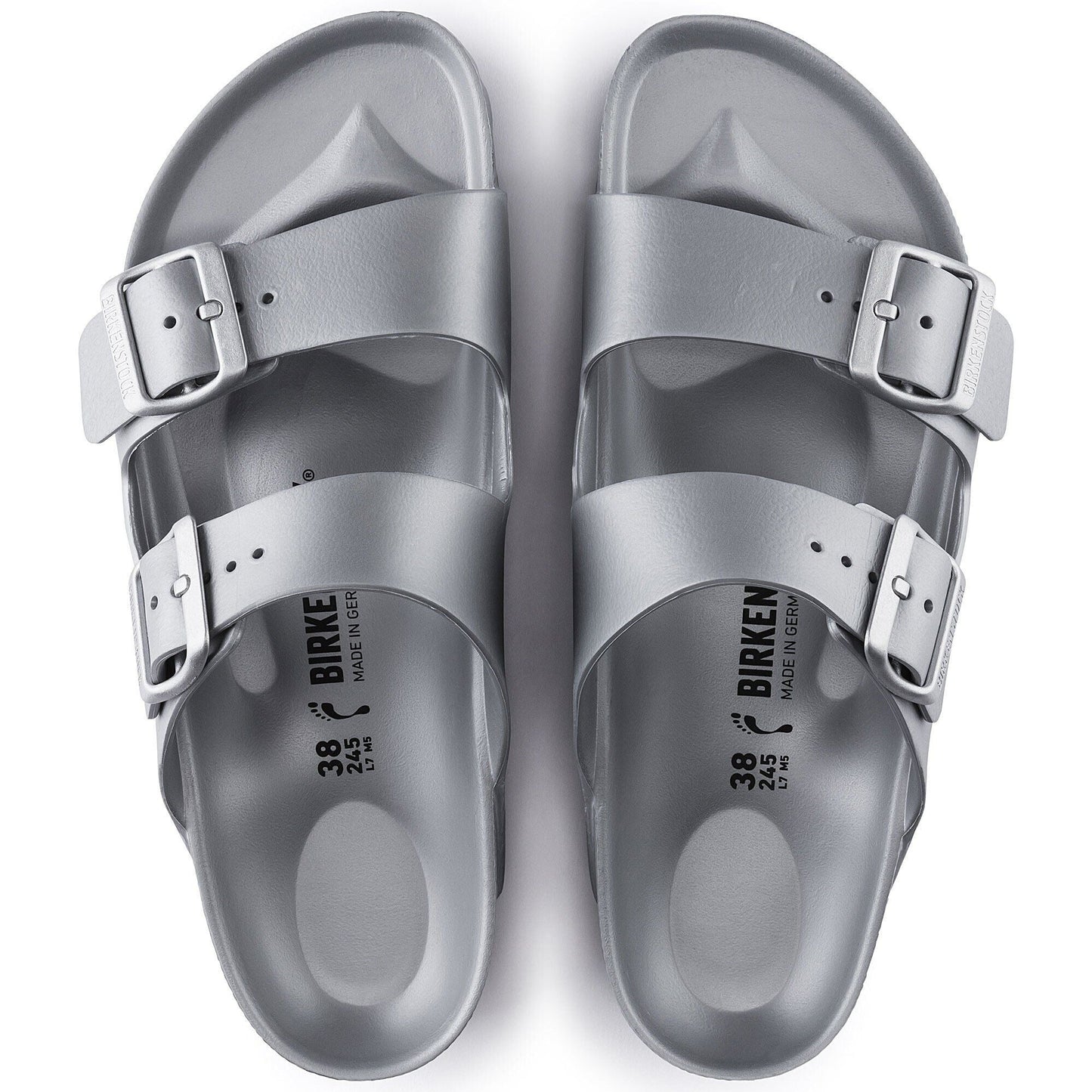 Arizona | EVA | Metallic Silver - sandals - Birkenstock