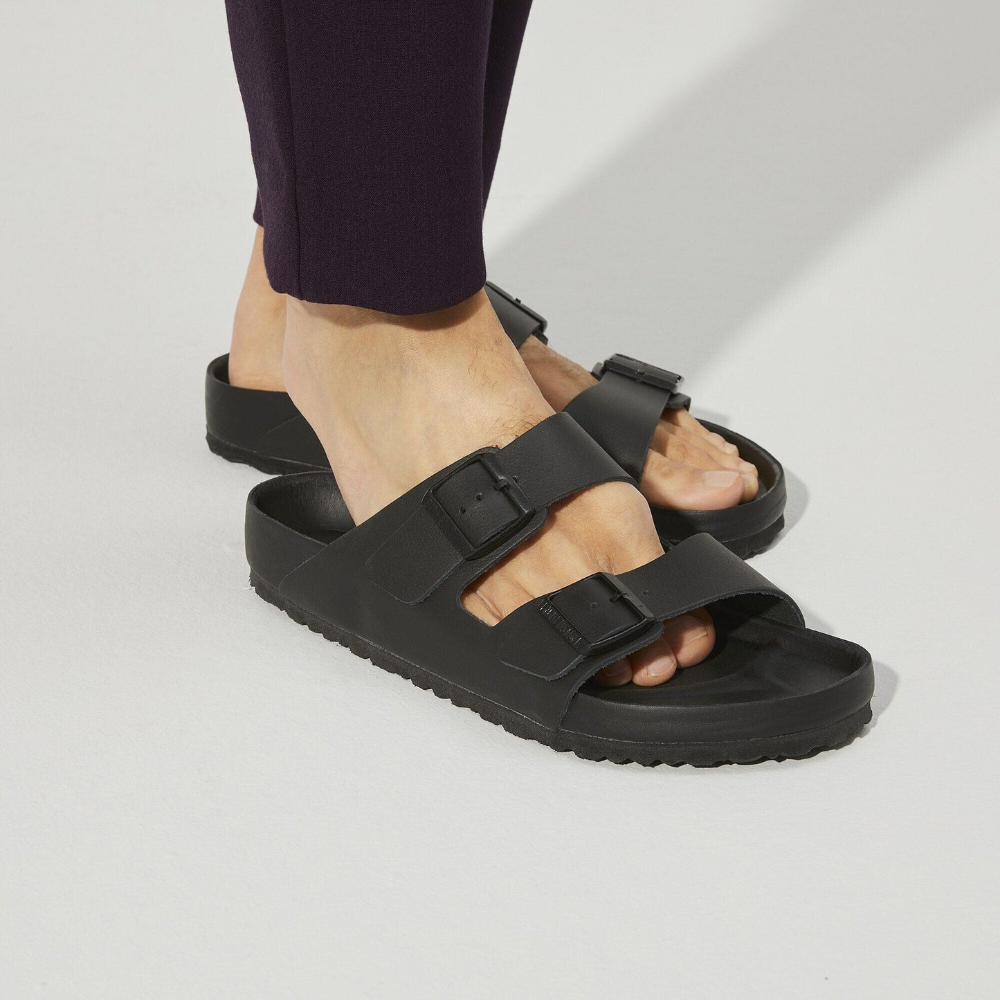 Arizona Exquisite | Leather | Black - sandals - Birkenstock