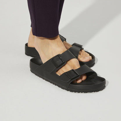 Arizona Exquisite | Leather | Black - sandals - Birkenstock