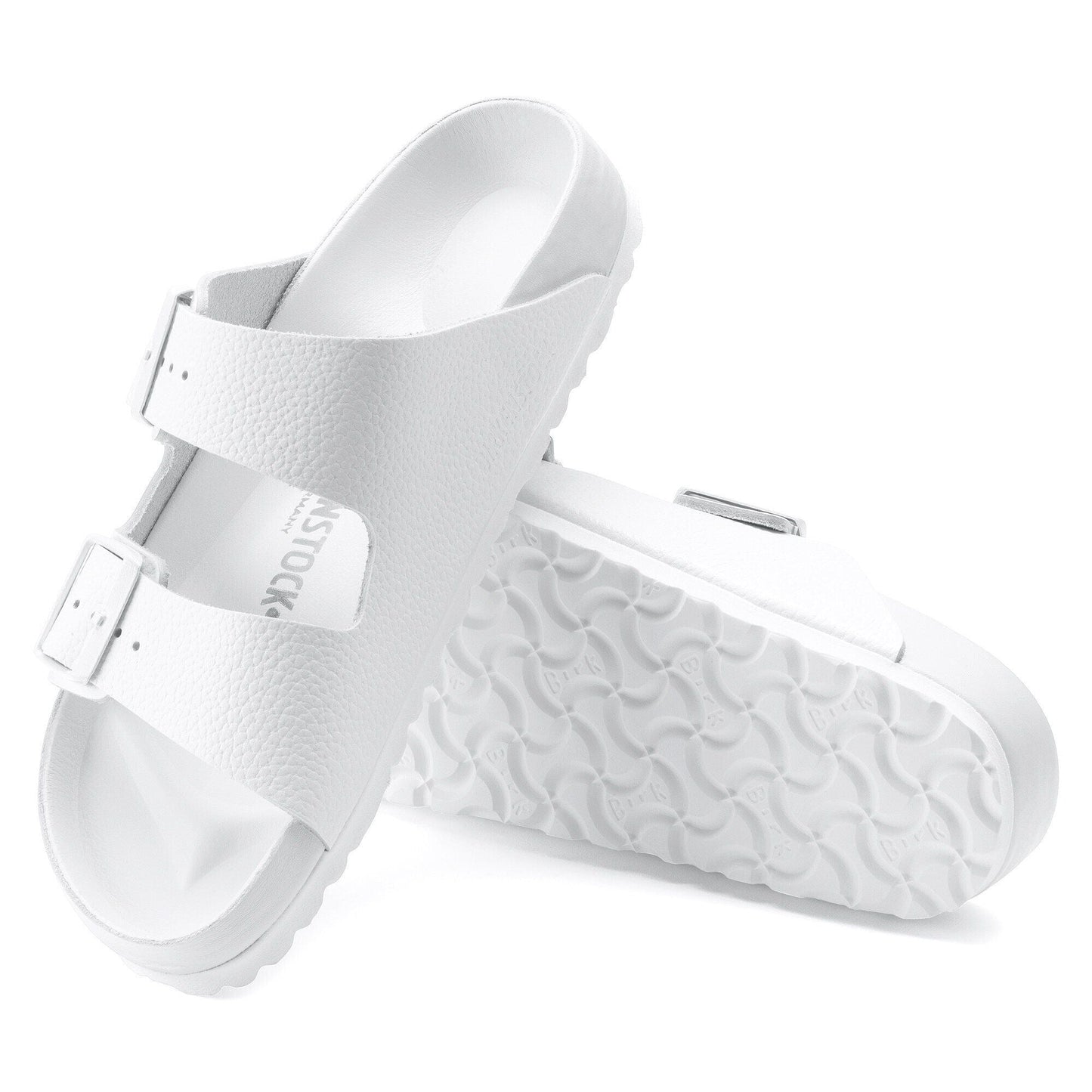 Arizona Exquisite | Leather | White - sandals - Birkenstock