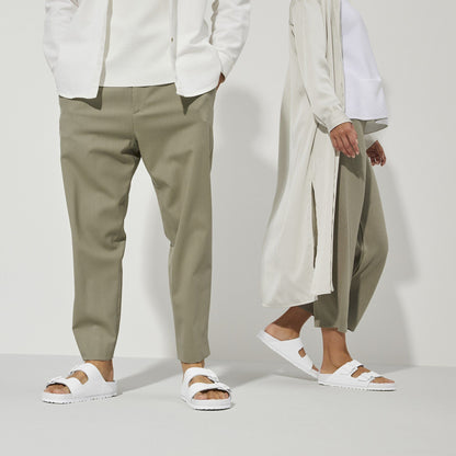 Arizona Exquisite | Leather | White - sandals - Birkenstock