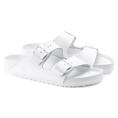 Arizona Exquisite | Leather | White - Sandals - Birkenstock