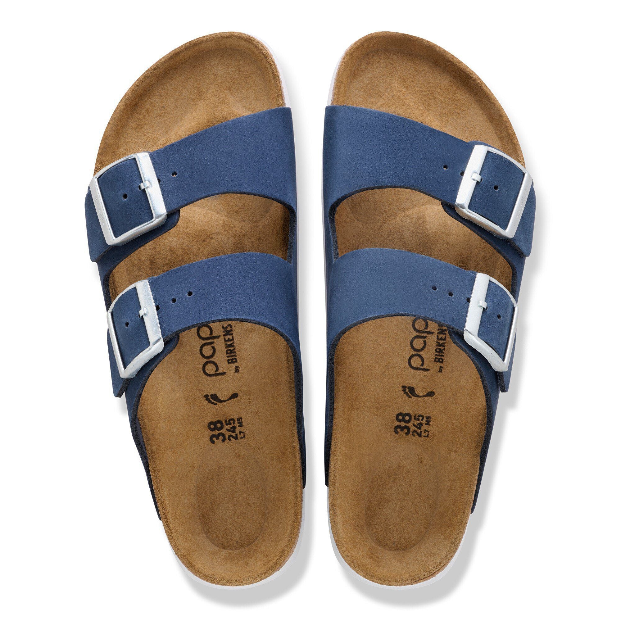 Arizona Flex Platform | Nubuck | New Navy – Birkenstock Midtown