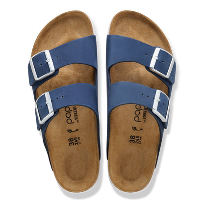 Arizona Flex Platform | Nubuck | New Navy - sandals - Birkenstock
