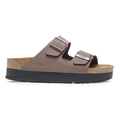 Arizona Flex Platform | Vegan | Birko - Flor | Mocha - sandals - Birkenstock