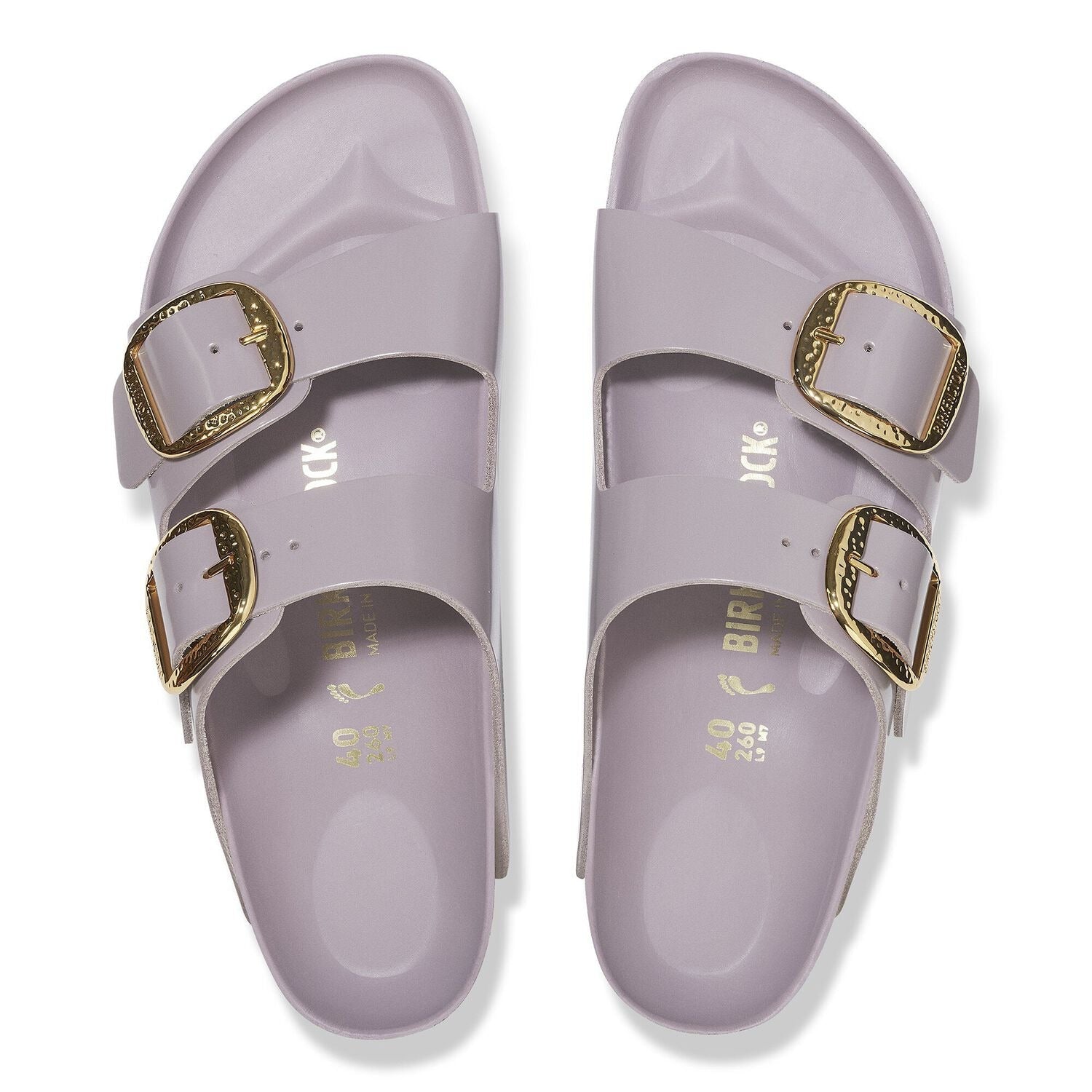 オックベン(ビックベン) Arizona | Big Buckle | Patent Leather | Black – Birkenstock