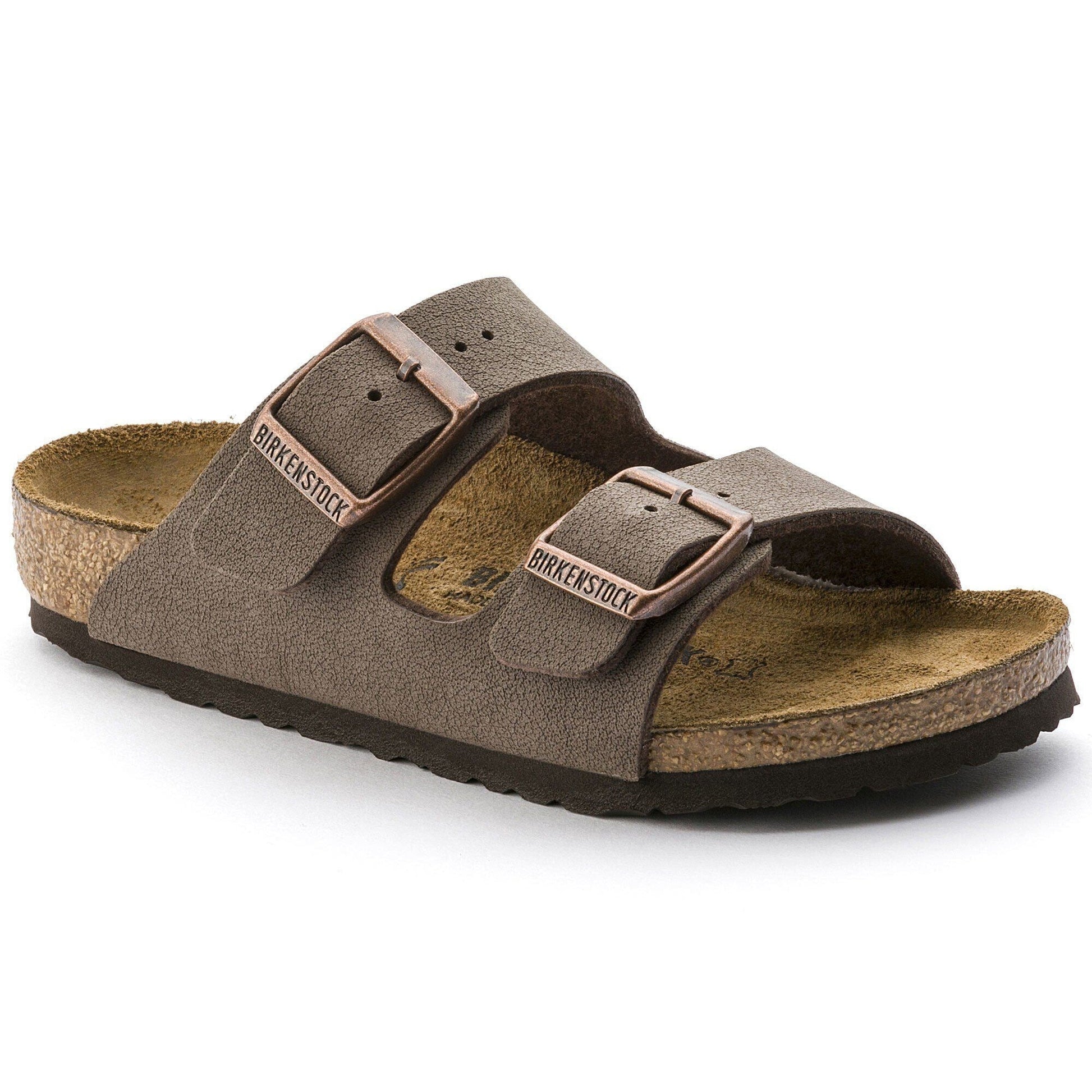 Arizona | Kids | Birkibuc | Mocha - sandals - Birkenstock