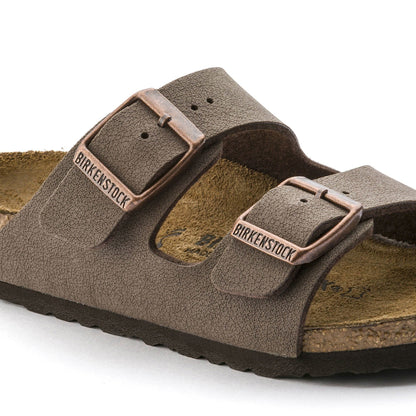 Arizona | Kids | Birkibuc | Mocha - sandals - Birkenstock