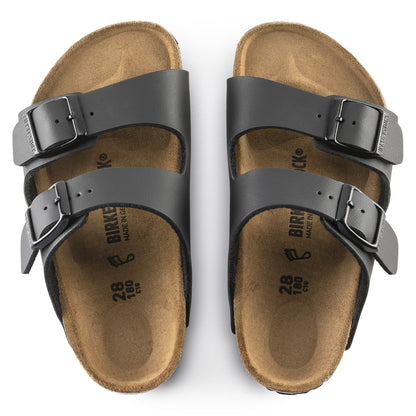 Arizona | Kids | Birko - Flor | Black - sandals - Birkenstock